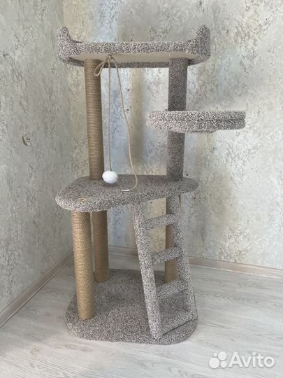 Когтеточка игровой комплекс для кошек 