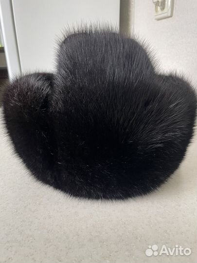 Норковая шапка мужская