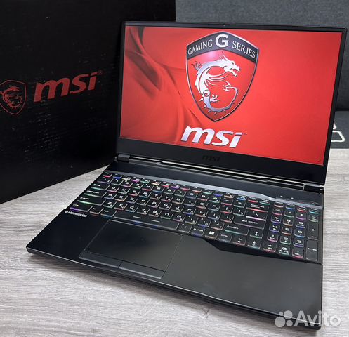 Игровой ноутбук MSI GTX 1650 / 120Hz купить в Москве | Электроника | Авито