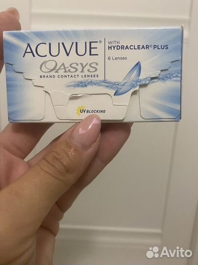 Линзы acuvue oasys -2.25