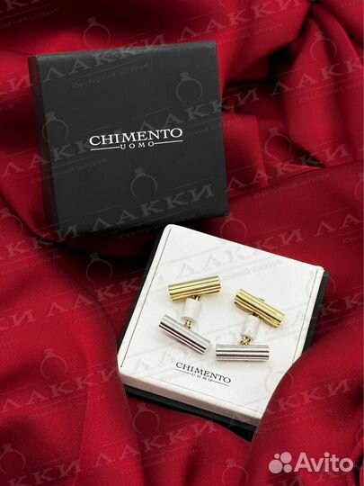 Золотые запонки Chimento 750 / 10.32 гр