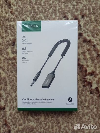 Bluetooth 5.3 адаптер aux ugreen