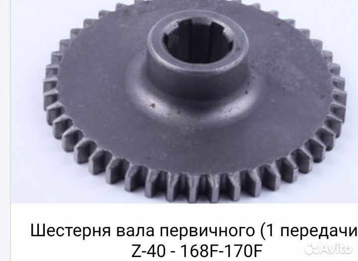 Запчасти для редуктора мотоблока900,хопер,брайт,ви