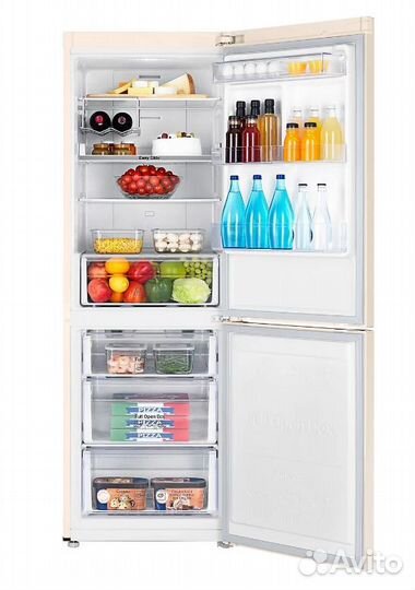 Холодильник Samsung новый бежевый