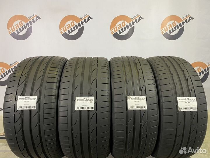 Bridgestone Potenza S001 225/40 R19 и 255/35 R19