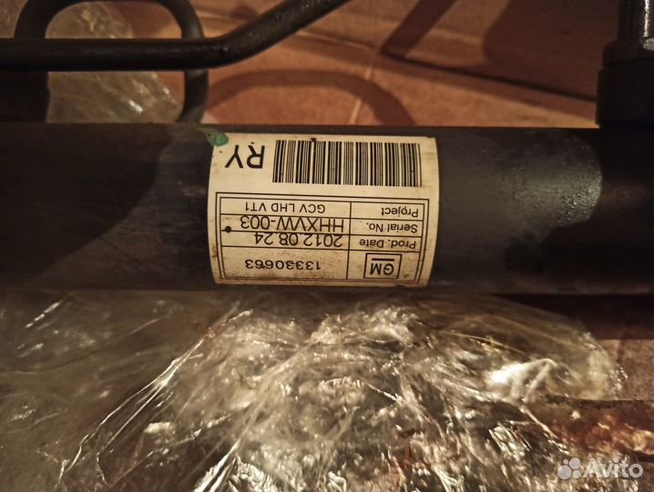 Рулевая рейка chevrolet cruze 2012г. 13330663