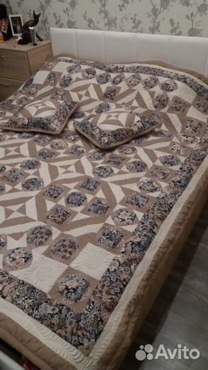 Покрывала в стиле пэчворк сшитые вручную