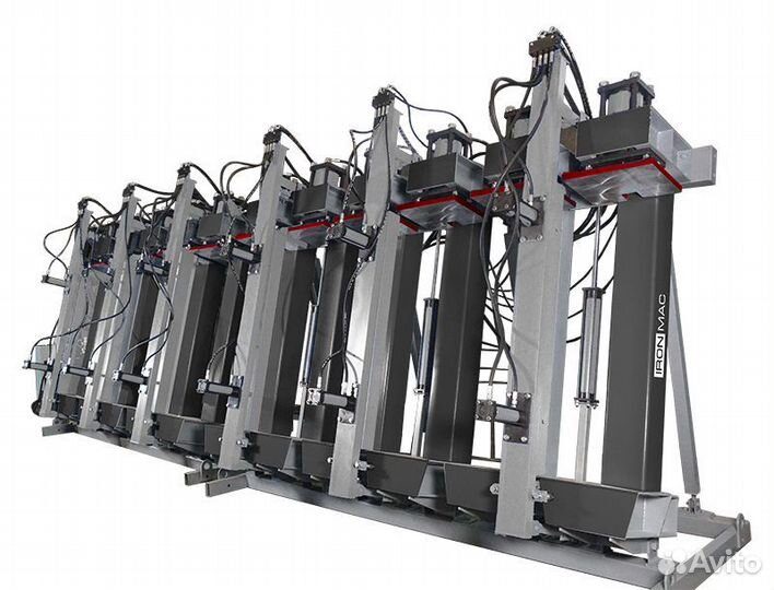 Гидравлический пресс для бруса и щита