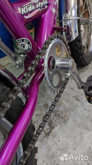 Детский велосипед колеса14 дюймов рама 9