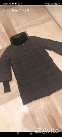 Женская зимняя куртка пальто 46-48