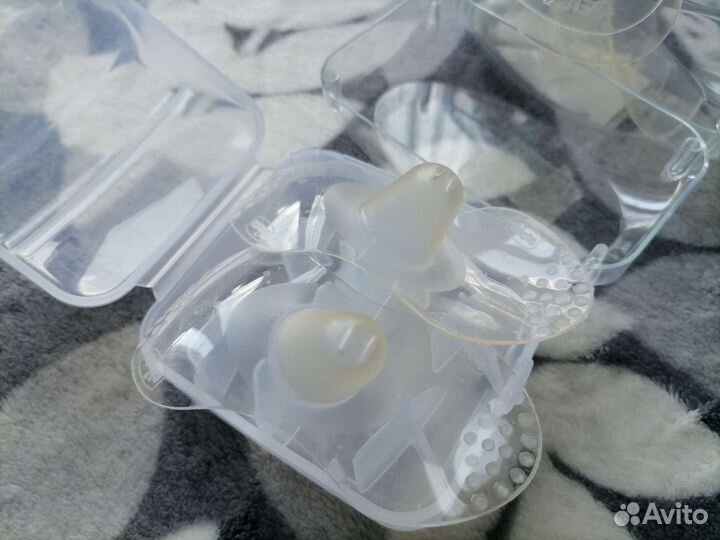 Накладки на соски avent и medela 3 пары