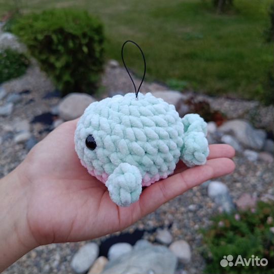 Мягкие игрушки, кит, брелки