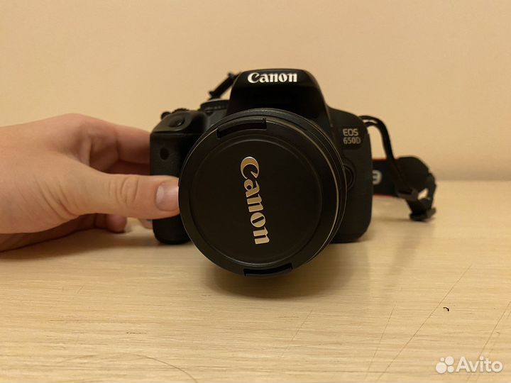 Зеркальный фотоаппарат canon 650d