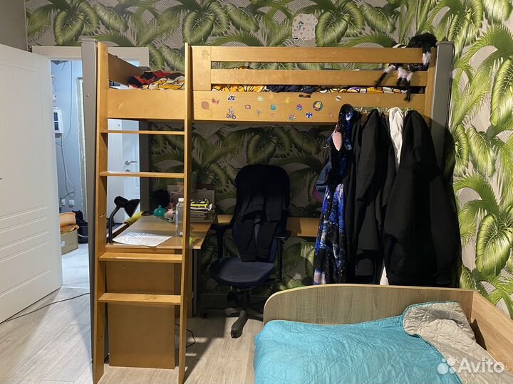 Детская кровать чердак