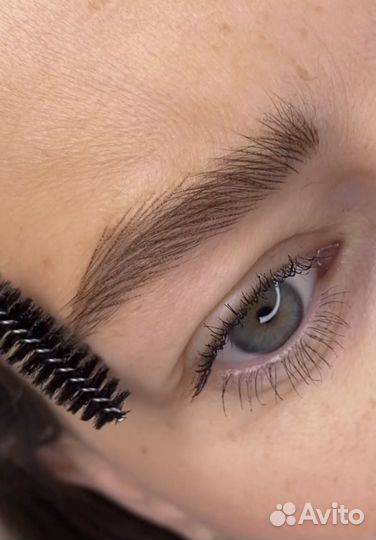 Перманентный макияж бровей (6D волоски)