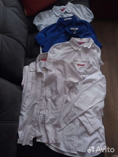 Блузки рубашки на девочку