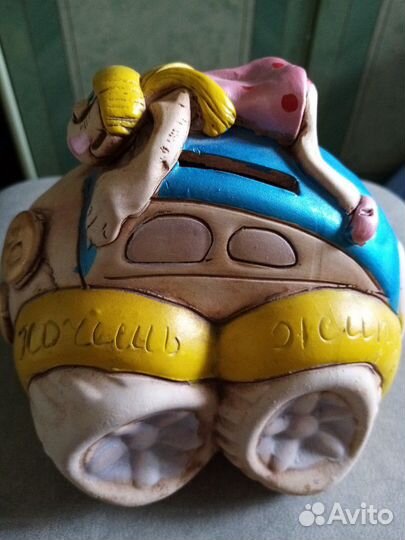 Новая прикольная копилка из керамики