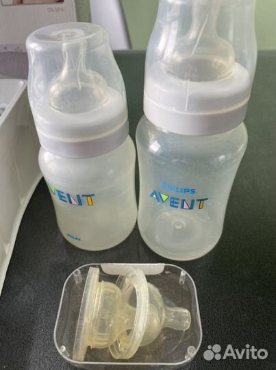 Молокоотсос электрический philips Avent с допами