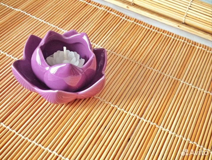 Два соломенных коврика под приборы Икея