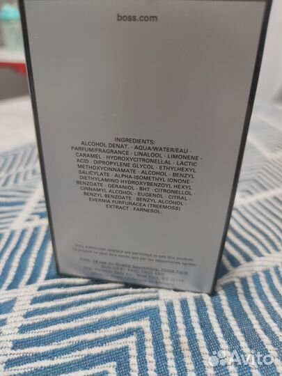 Мужская туалетная вода hugo boss