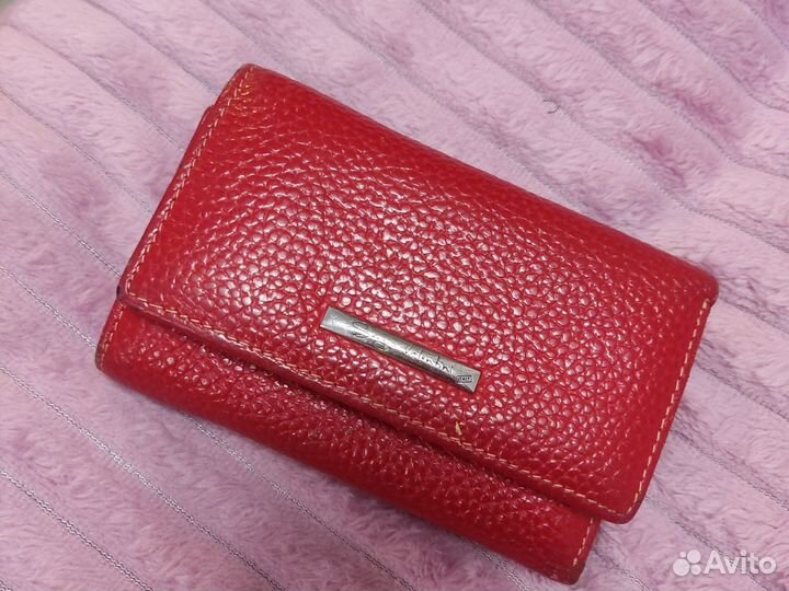 Кошелек натуральная кожа 8*12, бу