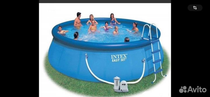 Надувной бассейн intex easy SET 4.57v1.07