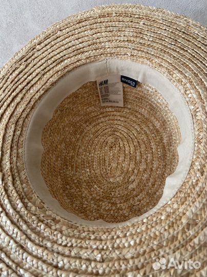 Шляпа женская соломенная H&M
