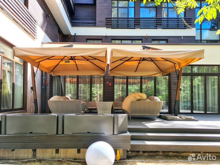 Зонты для кафе боковые