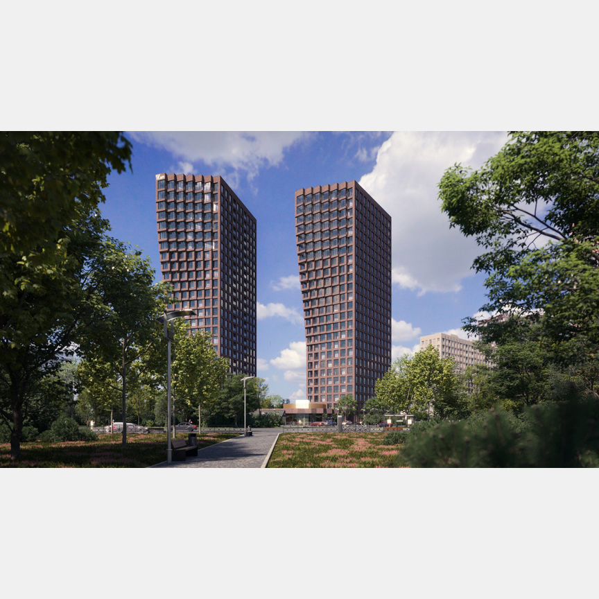 1-к. квартира, 63,8 м², 4/25 эт.