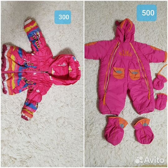 Зимний комбинезон для девочки