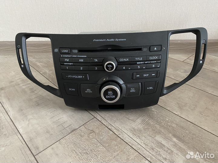 Оригинальная автомагнитола Honda accord 8 (2012)