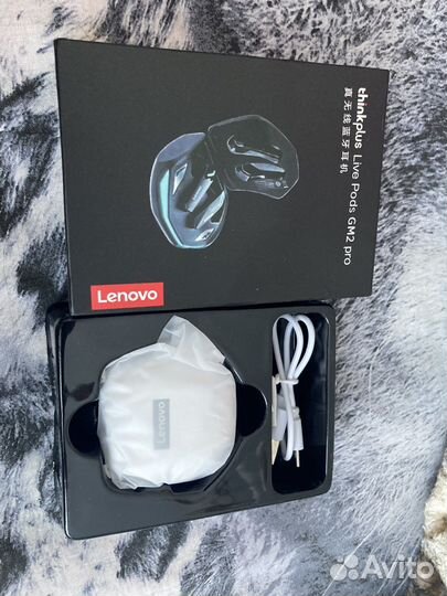Беспроводные наушники lenovo gm2 pro