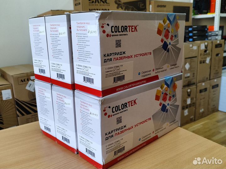 Картридж Colortek HP CE505A/CF280A