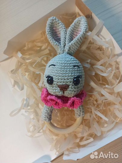 Игрушка погремушка-грызунок