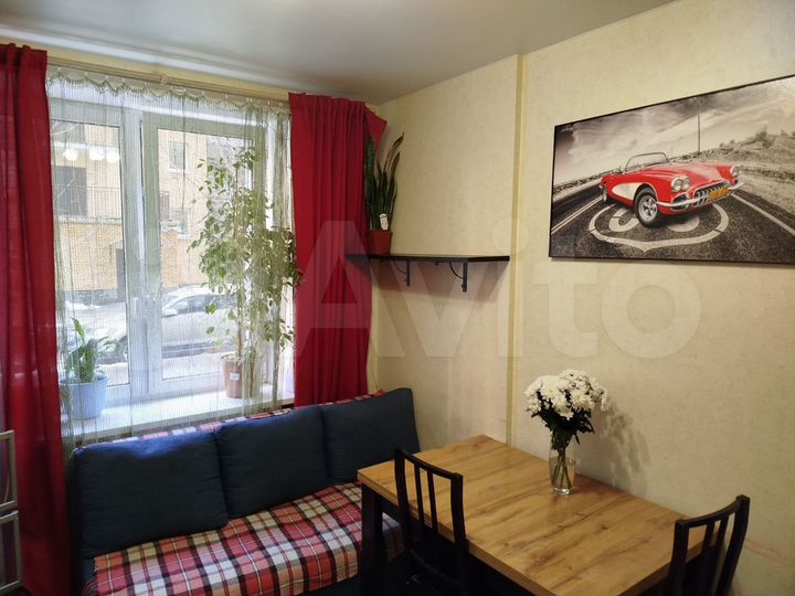 1-к. квартира, 33,7 м², 1/25 эт.