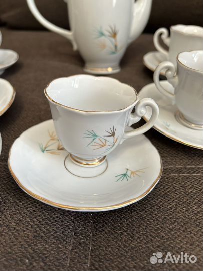 Сервиз кофейный Корея СССР