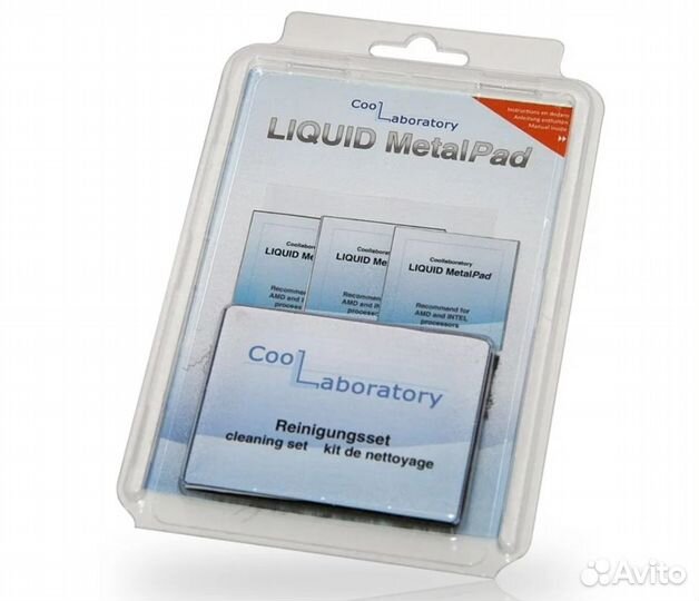 Термоинтерфейс Coollaboratory Liquid MetalPad
