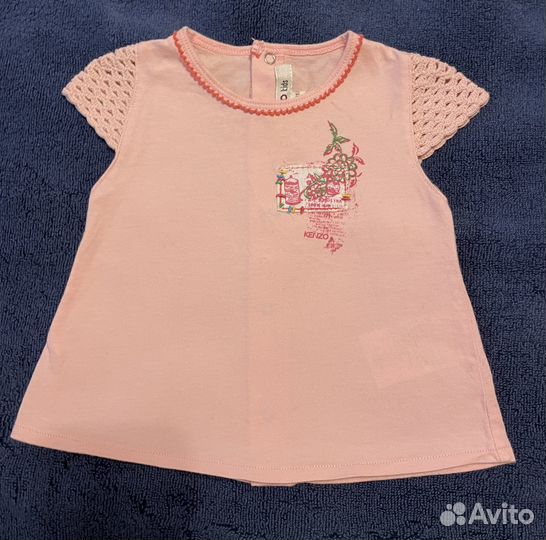 Kenzo футболка 9 мес оригинал