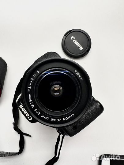 Фотоаппарат Canon 600d + 18-55mm