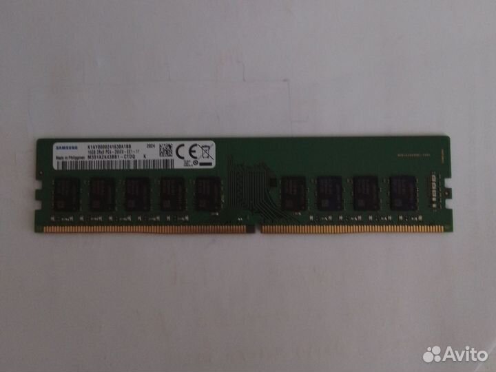 Серверная память ddr4 16gb 2666 Samsung