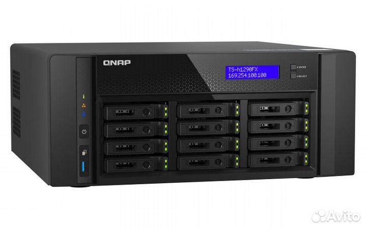 Qnap TS-h1290FX-7232P новый NAS сетевое хранилище