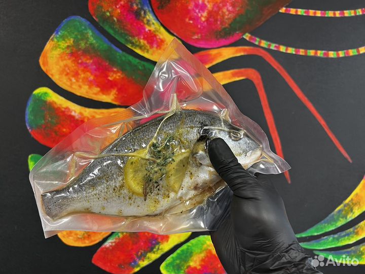 Дорадо рыба. Подготовлена к ужину