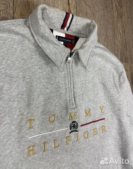 Tommy hilfiger свитшот 1/3 zip