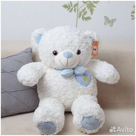 Плюшевый медведь новый 115 см