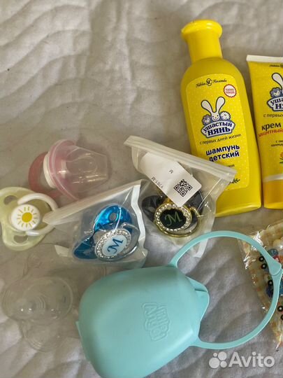 Набор для новорожденного, пустышки, косметика