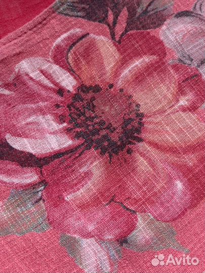 Льняная блуза женская XL