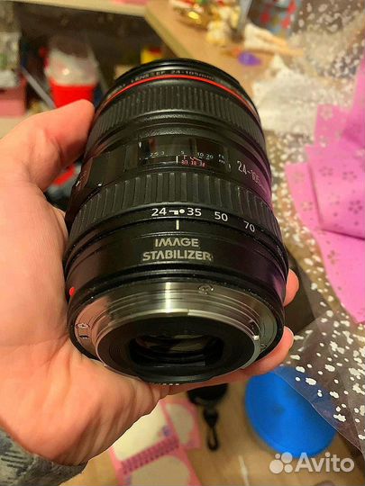 Объeктив Canon 24-105mm f/4L IS II USM