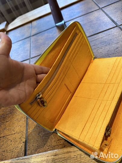 Сумка-кошелек из натуральной кожи питона