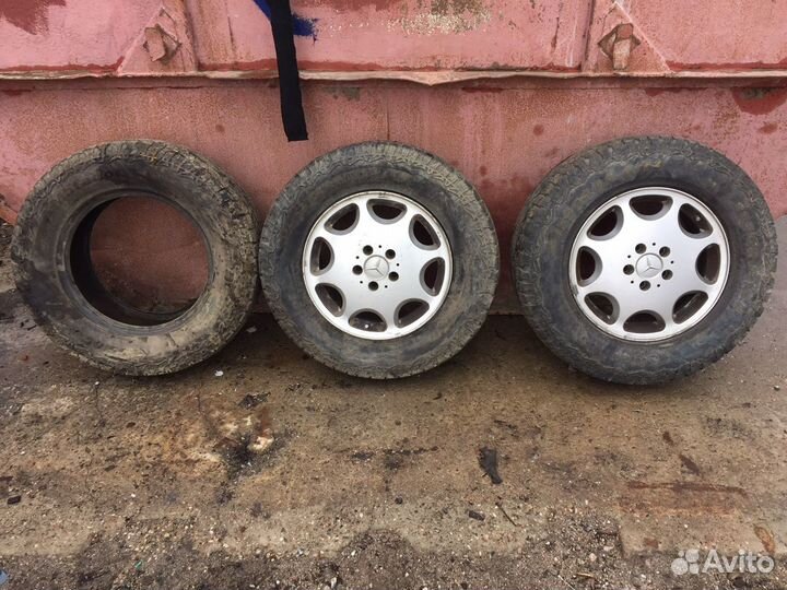 Литые диски 2 штуки R16 на мерседес W163