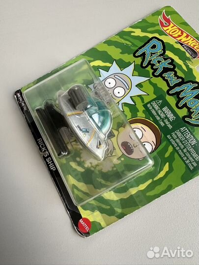 Hot wheels premium Rick and Morty